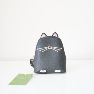 NWT Kate Spade Jazz Things Up Cat Coin Purse